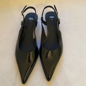 Zara slingbacks size 37 never worn